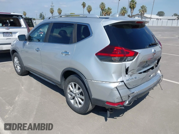 2019 Nissan Rogue SV with VIN KNMAT2MV5KP525224, listed as a IAAI auction lot 41892874 with 82,650 mi miles and . Bid and sale history available at DreamBid. Image 3.