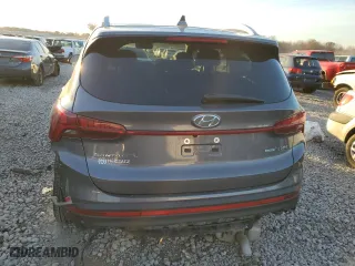 2021 Hyundai Santa Fe Hybrid Limited with VIN KM8S5DA15MU012292, listed as a Copart auction lot 80261753 with 34,456 mi miles. Bid and sale history available at carsss.com. Image 6.