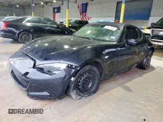 2018 Mazda MX-5 Miata Grand Touring with VIN JM1NDAM74J0202865, listed as a Copart auction lot 58025665 with 145,468 mi miles and Salvage title. Bid and sale history available at DreamBid. Image 1.