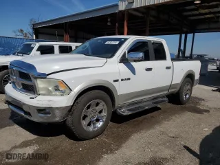 2010 Dodge Ram 1500 SLT with VIN 1D7RB1GTXAS182342, listed as a Copart auction lot 46303255 with 258,116 mi miles and Salvage Title. Bid and sale history available at carsss.com. Image 1.