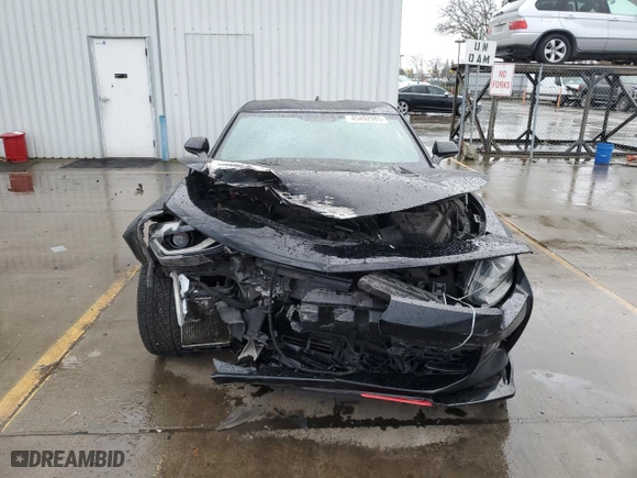2017 Chevrolet Camaro 1SS with VIN 1G1FE1R7XH0128087, listed as a Copart auction lot 45492985 with 111,604 mi miles and Salvage Title. Bid and sale history available at carsss.com. Image 5.