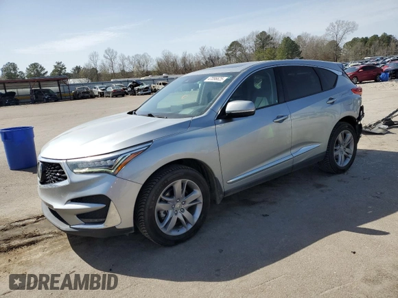 2019 Acura RDX w/Advance Pkg with VIN 5J8TC1H73KL007426, listed as a Copart auction lot 47096625 with 78,287 mi miles and Salvage Title. Bid and sale history available at carsss.com. Image 1.