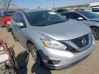 2017 Nissan Murano Platinum with VIN 5N1AZ2MG1HN181276, listed as a IAAI auction lot 41625761 with 124,525 mi miles. Bid and sale history available at carsss.com. Image 1.
