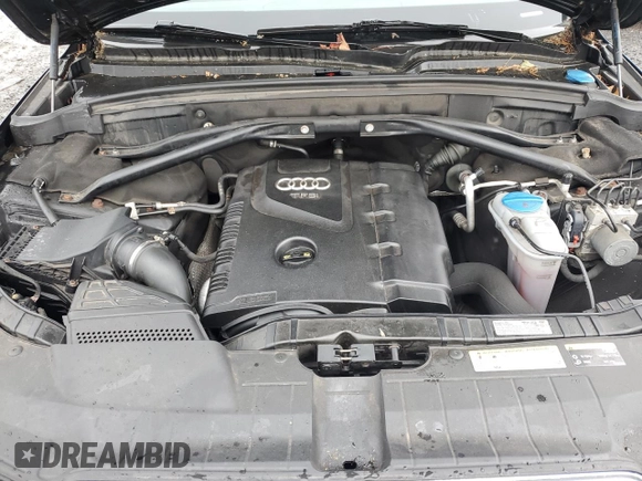 2015 Audi Q5 Premium with VIN WA1CFAFP7FA022726, listed as a Copart auction lot 59786235 with Not provided miles and Clean title. Bid and sale history available at DreamBid. Image 12.