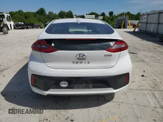 2017 Hyundai Ioniq SEL with VIN KMHC75LC3HU048958, listed as a Copart auction lot 57293145 with 92,545 mi miles and Salvage title. Bid and sale history available at DreamBid. Image 6.