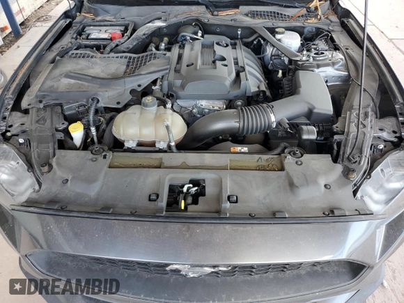 2018 Ford Mustang EcoBoost Premium with VIN 1FATP8UH9J5129484, listed as a Copart auction lot 71384364 with 100,685 mi miles and Salvage title. Bid and sale history available at DreamBid. Image 13.