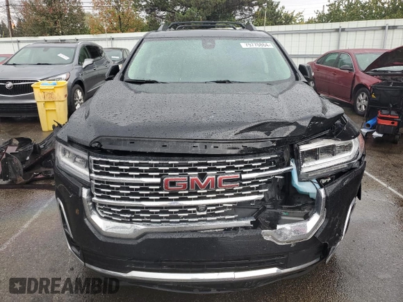2021 GMC Acadia Denali with VIN 1GKKNPLS5MZ121113, listed as a Copart auction lot 79770864 with 59,279 mi miles and Salvage Title. Bid and sale history available at carsss.com. Image 5.