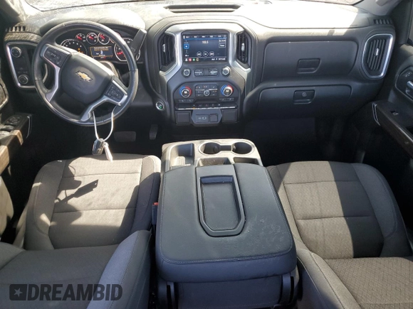 2019 Chevrolet Silverado 1500 LT with VIN 1GCRWCEDXKZ351645, listed as a Copart auction lot 71639124 with 29,393 mi miles and Salvage Title. Bid and sale history available at DreamBid. Image 8.
