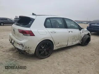 2024 Volkswagen GTI 380 SE с VIN WVW2A7CDXRW224562, выставлен на аукционе Copart как лот 45795685 с пробегом 4 910 миль миль и Списание • Salvage title. История ставок и продаж доступна на DreamBid. Изображение 3.