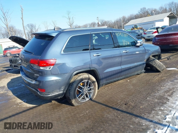2021 Jeep Grand Cherokee 80th Anniversary with VIN 1C4RJFBG2MC666167, listed as a IAAI auction lot 41392185 with 79,518 mi miles and . Bid and sale history available at DreamBid. Image 4.