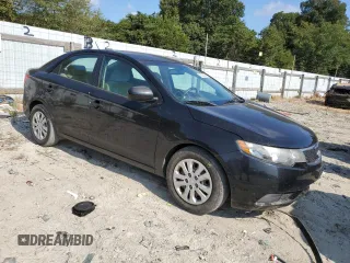 2011 Kia Forte LX with VIN KNAFT4A28B5888296, listed as a Copart auction lot 71372764 with 130,639 mi miles and Salvage Title. Bid and sale history available at carsss.com. Image 4.