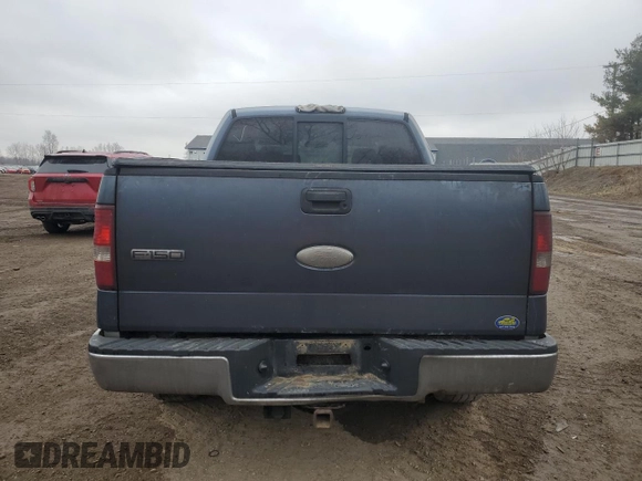 2006 Ford F-150 XLT with VIN 1FTPW14556FB09374, listed as a Copart auction lot 50891265 with 155,010 mi miles and Clean Title. Bid and sale history available at carsss.com. Image 6.