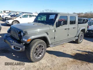 2021 Jeep Gladiator Overland with VIN 1C6HJTFG0ML507773, listed as a IAAI auction lot 41617970 with 95,816 mi miles and . Bid and sale history available at DreamBid. Image 17.