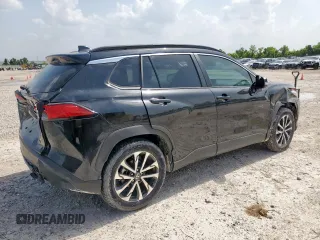 2023 Toyota Corolla Cross XLE with VIN 7MUDAAAG2PV072301, listed as a Copart auction lot 63484815 with 25,017 mi miles and Salvage title. Bid and sale history available at DreamBid. Image 3.