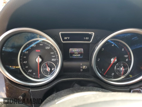 2016 Mercedes-Benz GLE 300d с VIN 4JGDA0EB6GA622515, выставлен на аукционе Copart как лот 65335345 с пробегом 104 949 миль миль и Списание • Salvage title. История ставок и продаж доступна на DreamBid. Изображение 9.