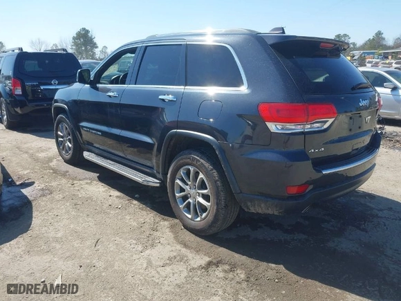2014 Jeep Grand Cherokee Limited with VIN 1C4RJFBG0EC275617, listed as a IAAI auction lot 41775843 with 168,803 mi miles. Bid and sale history available at carsss.com. Image 3.