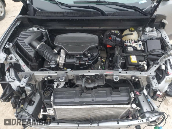2023 GMC Acadia SLT with VIN 1GKKNMLS5PZ236359, listed as a Copart auction lot 43765185 with 20,388 mi miles and Salvage Title. Bid and sale history available at DreamBid. Image 12.