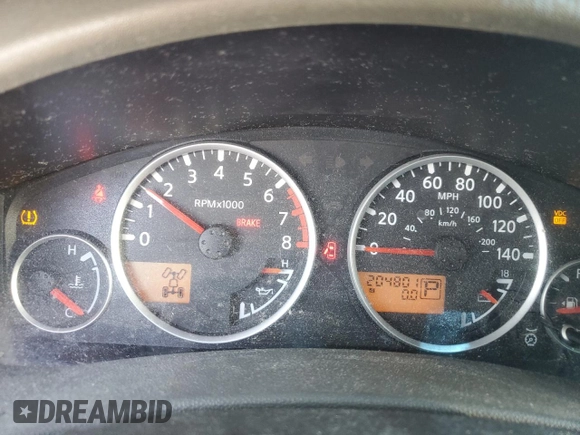 2005 Nissan Xterra S z VIN 5N1AN08W55C611593, wystawiony jako Copart lot #57780103 z przebiegiem 204 801 mil mil oraz Szkoda całkowita • Salvage title. Historia ofert i sprzedaży dostępna na DreamBid. Obrazek 9.