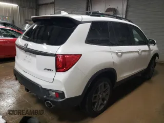 2023 Honda Passport EX-L z VIN 5FNYF8H59PB011459, wystawiony jako Copart lot #80345424 z przebiegiem 23 050 mil mil oraz Szkoda całkowita • Salvage title. Historia ofert i sprzedaży dostępna na DreamBid. Obrazek 3.