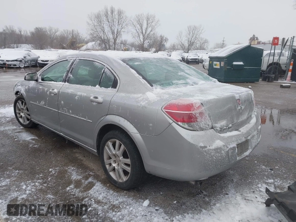 2007 Saturn Aura XE with VIN 1G8ZS57N27F185976, listed as a IAAI auction lot 41717363 with 223,067 mi miles. Bid and sale history available at carsss.com. Image 3.