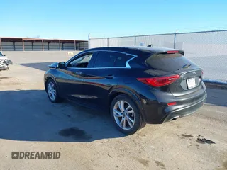 2017 Infiniti QX30 Sport with VIN SJKCH5CP3HA038000, listed as a IAAI auction lot 41454918 with 75,086 mi miles and . Bid and sale history available at DreamBid. Image 3.