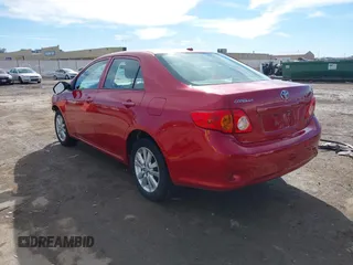 2010 Toyota Corolla with VIN 2T1BU4EE3AC407424, listed as a IAAI auction lot 41655603 with 109,617 mi miles. Bid and sale history available at carsss.com. Image 3.