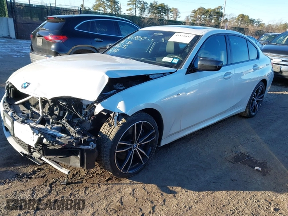 2020 BMW 3 Series M340i xDrive with VIN WBA5U9C00LFH73594, listed as a IAAI auction lot 41574837 with 46,702 mi miles and . Bid and sale history available at DreamBid. Image 17.