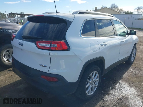 2018 Jeep Cherokee Latitude Plus with VIN 1C4PJLLB0JD584971, listed as a IAAI auction lot 41460976 with 64,100 mi miles. Bid and sale history available at carsss.com. Image 4.