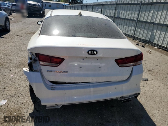 2018 Kia Optima LX with VIN KNAGT4L32J5213844, listed as a Copart auction lot 49919525 with 108,643 mi miles and Clean Title. Bid and sale history available at carsss.com. Image 6.
