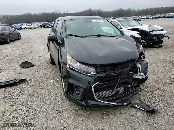 2021 Chevrolet Trax LS with VIN KL7CJKSB0MB304263, listed as a Copart auction lot 43443075 with 23,007 mi miles and Salvage Title. Bid and sale history available at carsss.com. Image 12.