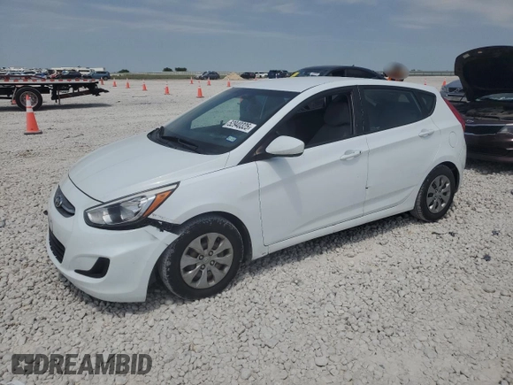 2017 Hyundai Accent SE with VIN KMHCT5AE4HU300961, listed as a Copart auction lot 52940325 with 120,764 mi miles and Clean Title. Bid and sale history available at carsss.com. Image 1.