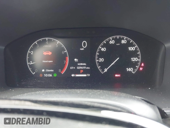 2023 Honda CR-V EX-L with VIN 2HKRS4H70PH427136, listed as a IAAI auction lot 41996866 with 29,619 mi miles and . Bid and sale history available at DreamBid. Image 7.