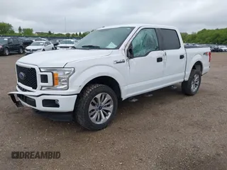 2018 Ford F-150 XL с VIN 1FTEW1E53JFD10706, выставлен на аукционе IAAI как лот 42327749 с пробегом 126 518 миль миль и . История ставок и продаж доступна на DreamBid. Изображение 2.