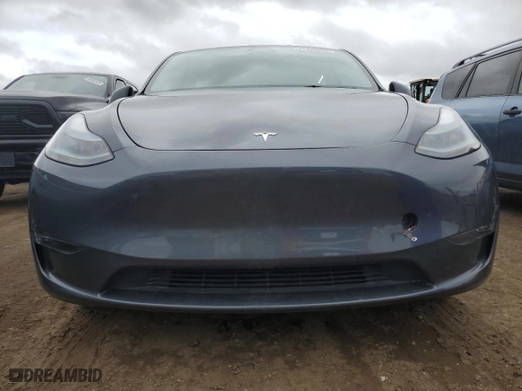2023 Tesla Model Y Long Range with VIN 7SAYGDEE0PF864510, listed as a Copart auction lot 51259035 with 21,917 mi miles and Salvage Title. Bid and sale history available at carsss.com. Image 5.