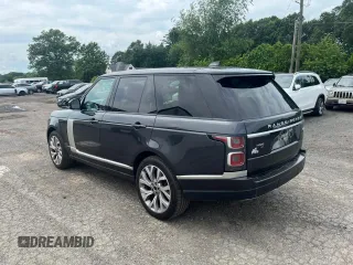 2021 Land Rover Range Rover P525 Westminster with VIN SALGS2SE7MA423597, listed as a Copart auction lot 63653605 with 86,382 mi miles and Clean title. Bid and sale history available at DreamBid. Image 2.