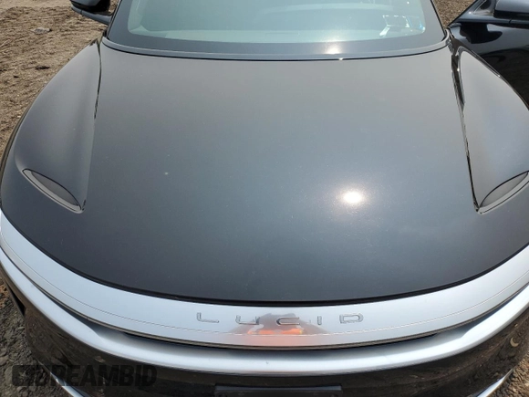 2023 Lucid Air Pure z VIN 50EA1PFA8PA008146, wystawiony jako Copart lot #59182745 z przebiegiem 23 861 mil mil oraz Szkoda całkowita • Salvage title. Historia ofert i sprzedaży dostępna na DreamBid. Obrazek 11.