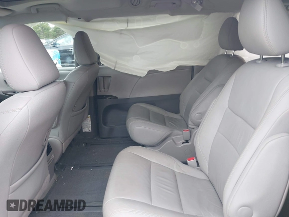 2015 Toyota Sienna Ltd with VIN 5TDDK3DC5FS125017, listed as a IAAI auction lot 41856928 with 116,597 mi miles. Bid and sale history available at carsss.com. Image 8.