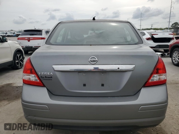 2011 Nissan Versa 1.8 S with VIN 3N1BC1APXBL404305, listed as a Copart auction lot 50777175 with 38,353 mi miles and Salvage Title. Bid and sale history available at carsss.com. Image 6.