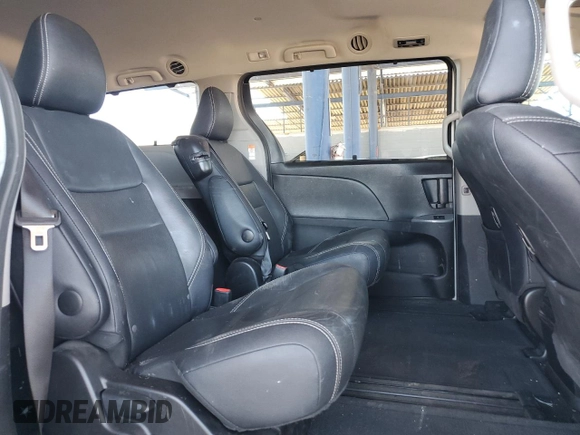 2017 Toyota Sienna SE with VIN 5TDXZ3DC4HS830936, listed as a Copart auction lot 62111205 with 154,665 mi miles and Salvage title. Bid and sale history available at DreamBid. Image 11.