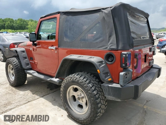 2009 Jeep Wrangler X z VIN 1J4FA24139L740959, wystawiony jako Copart lot #56509075 z przebiegiem 121 927 mil mil oraz Szkoda całkowita • Salvage title. Historia ofert i sprzedaży dostępna na DreamBid. Obrazek 2.
