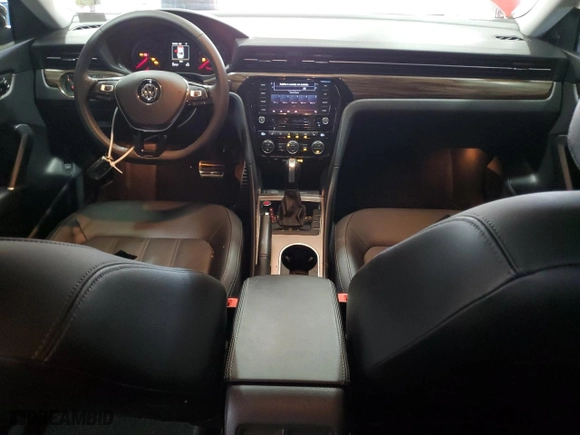2022 Volkswagen Passat 2.0T Limited Edition with VIN 1VWBA7A38NC009751, listed as a Copart auction lot 81232744 with 25,737 mi miles and Salvage Title. Bid and sale history available at carsss.com. Image 8.
