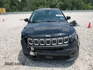 2022 Jeep Compass Sport with VIN 3C4NJCAB9NT139431, listed as a Copart auction lot 57057945 with 50,472 mi miles and Salvage title. Bid and sale history available at DreamBid. Image 15.