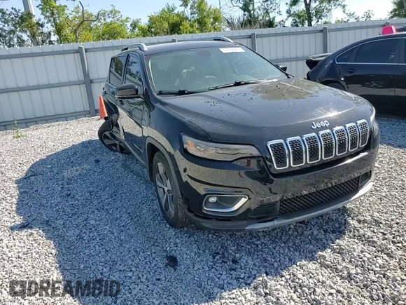 2019 Jeep Cherokee Limited with VIN 1C4PJLDB2KD340920, listed as a Copart auction lot 53554965 with 70,384 mi miles and Non Repairable. Bid and sale history available at DreamBid. Image 11.