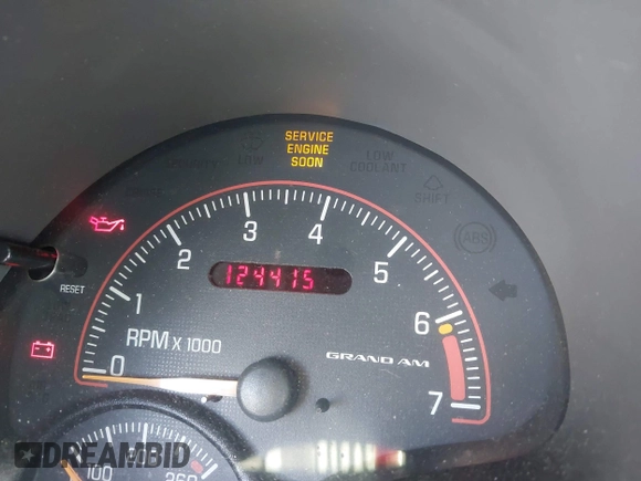 2004 Pontiac Grand Am SE1 with VIN 1G2NF52E84C214785, listed as a IAAI auction lot 42529688 with 124,415 mi miles and . Bid and sale history available at DreamBid. Image 7.