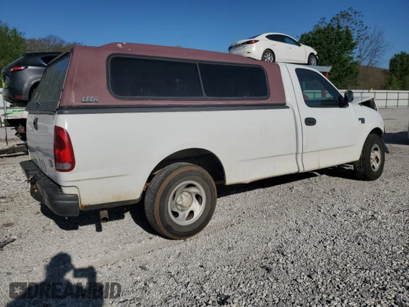2002 Ford F-150 XL with VIN 1FTRF17W92NB67419, listed as a Copart auction lot 52761455 with 100,305 mi miles and Salvage Title. Bid and sale history available at carsss.com. Image 3.