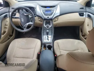 2011 Hyundai Elantra GLS with VIN 5NPDH4AE8BH049156, listed as a Copart auction lot 51087995 with 56,529 mi miles and Salvage Title. Bid and sale history available at carsss.com. Image 8.