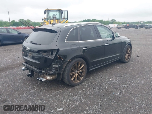 2016 Audi SQ5 Premium Plus with VIN WA1CCAFP1GA008900, listed as a IAAI auction lot 42146175 with 90,510 mi miles and . Bid and sale history available at DreamBid. Image 4.