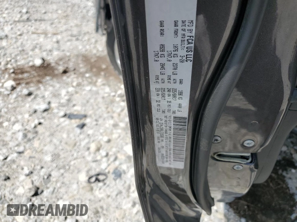 2020 Jeep Compass Latitude with VIN 3C4NJCBB6LT235383, listed as a Copart auction lot 61359355 with Not provided miles and Salvage title. Bid and sale history available at DreamBid. Image 13.