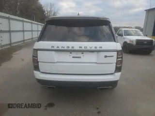 2019 Land Rover Range Rover with VIN SALGW2SEXKA530547, listed as a Copart auction lot 82720444 with 66,469 mi miles and Non repairable. Bid and sale history available at DreamBid. Image 6.