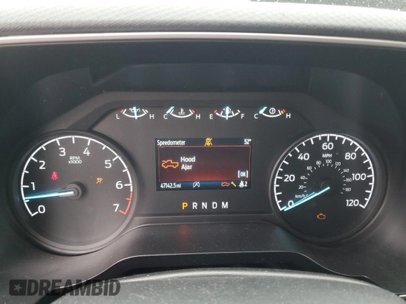2023 Ford F-150 XL with VIN 1FTEW1C81PKD44267, listed as a Copart auction lot 50886765 with 47,142 mi miles and Clean title. Bid and sale history available at DreamBid. Image 9.